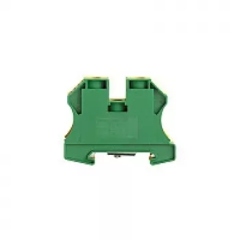 Weidmüller WPE 35N borne de terre, 35 mm², raccordement à vis, vert/jaune