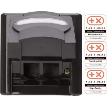 Heinrich Kopp BlueElectric boîtier vide en saillie anthracite 4 modules IP65