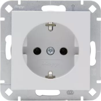 HEINRICH KOPP prise SCHUKO HK07 gris mat 1 poste en saillie IP44