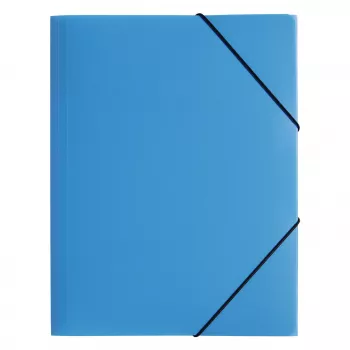 PAGNA Chemise porte-documents A3 polypropylène bleu élastique 5 pièces