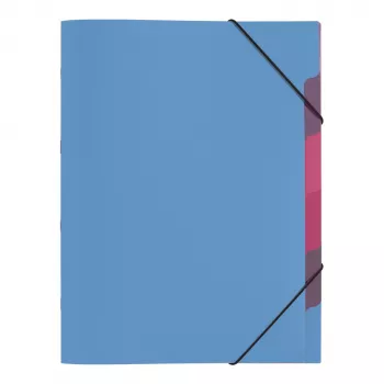 PAGNA Chemise porte-documents A4 polypropylène bleu 2 mm 41803-13