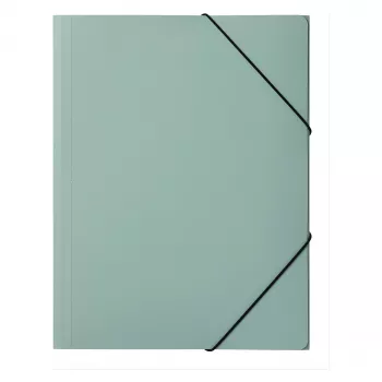 PAGNA Pastell eco Chemise à élastique d'angle DIN A4 PP vert pastel pour documents au format A4