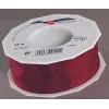 C.E. PATTBERG LYON ruban cadeau brillant bordeaux 40 mm x 25 m