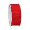 C.E. Pattberg Four Seasons satin mat ruban cadeau rouge 40 mm x 25 m