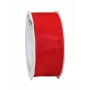 C.E. Pattberg Four Seasons satin mat ruban cadeau rouge 40 mm x 25 m
