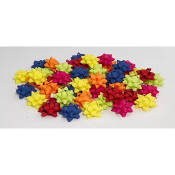 C.E. Pattberg nœuds cadeau mats multicolores 10 mm x 0,95 m (lot de 12)