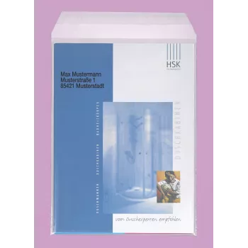 Vereinigte Papierwarenfabriken pochettes d'expédition en plastique DIN B4 sans fenêtre transparent 100 pièces