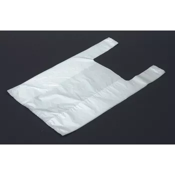 Vereinigte Papierwarenfabriken 1000 sacs T-shirt blanc HDPE 260x120x500 mm 12 µm