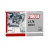 Novus Dahle Novus 24/8 SUPER pack d'agrafes - 8 mm - 1000 agrafes - acier inoxydable