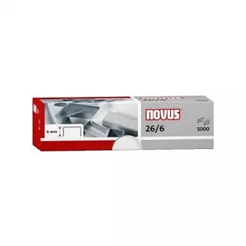 Novus Dahle Novus 040-0160 - agrafes - 6 mm - 5000 pièces
