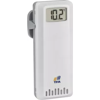 TFA 30.3906.02 ID-A6 émetteur thermo-hygro professionnel blanc
