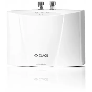 CLAGE MCX 3 Mini-chauffe-eau instantané électronique, 3,5 kW, 230 V, horizontal, blanc