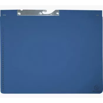 Exacompta 353207B Chemise à sangle - Carton - Bleu - 320 g/m² - 285 mm - 318 mm