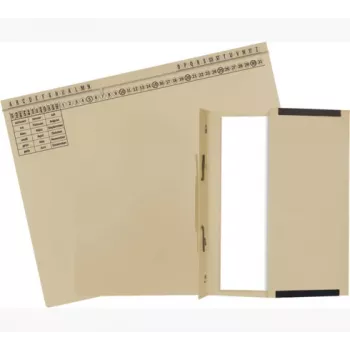 Exacompta 371122B Chemise porte-documents - Carton - 320 g/m² - A4 - Bleu - 1 pièce