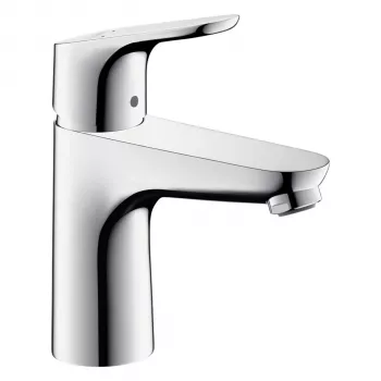 Hansgrohe Mitigeur de lavabo monocommande Focus 100 avec vidage automatique, Chrome
