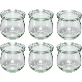 Bocal WECK Tulip 370 ml lot de 6