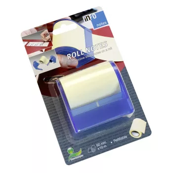 inFO Sticky Notes Roll Standard 5624-01 Yellow 1 Roll Refill