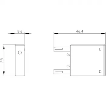 Siemens Limiteur de surtension 3RT2916-1LM00, varistance, 24 V AC/DC, pour contacteur SIRIUS 3RT2 taille S00