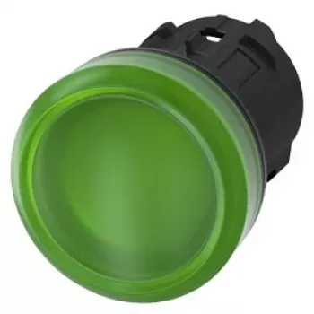 Siemens SIRIUS ACT 3SU1001-6AA40-0AA0 Voyant lumineux LED vert 22mm rond 24V AC/DC raccordement à vis