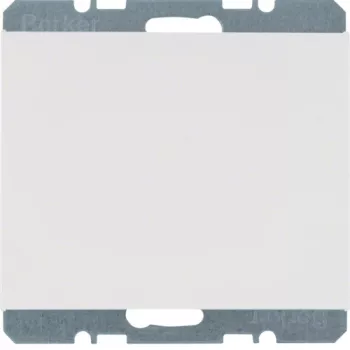 Berker 6710457009 cache de bouton basculant 1 poste gris brillant 10 pièces