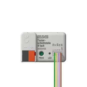 Interface bouton-poussoir JUNG JG 400041SE KNX 4 voies