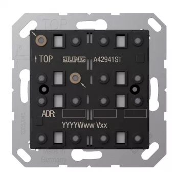 JUNG KNX module détecteur à bouton-poussoir A 4294 1ST, 4 voies, F40, Secure, série AS/A