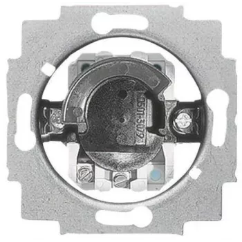 Busch-Jaeger 2733USL-101 Mécanisme d'interrupteur à clé, 1 pôle, 10A, 250V AC, noir/gris