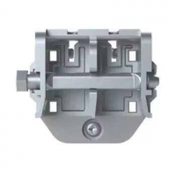 Striebel & John ABB TZ604 rail de montage - aluminium - gris - 65x45 mm - 2000 mm