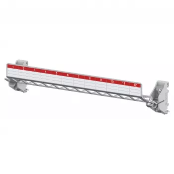 Striebel & John ZEP12 Panneau de brassage 12 modules E-Dat sans keystone 2CPX054072R9999