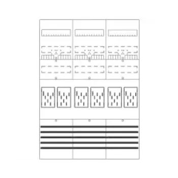 Striebel & John Zählerfeld 7RE 6ZBF37B6 pré-câblé avec BKE-I 2CPX054079R9999