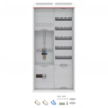 Striebel & John APZDA27CB armoire de comptage, en saillie, IP44, verrouillage 3 points, 1100x550 mm, RAL 9010