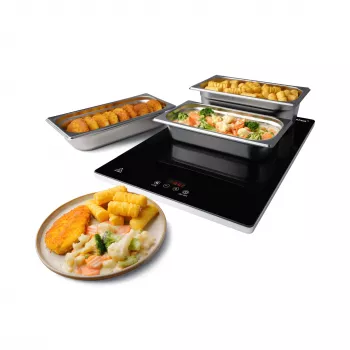 Steba WP 230 Plaque chauffante 230W argent/noir