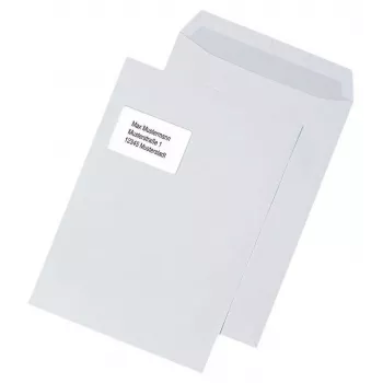 Enveloppes d'expédition Mayer-Kuvert-Network Elepa C4 à fenêtre blanches 100 pièces autocollantes
