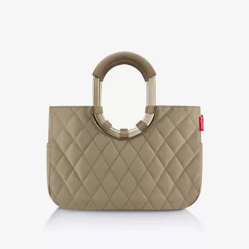 Panier de courses Reisenthel loopshopper M Frame Rhombus olive (OS5047)