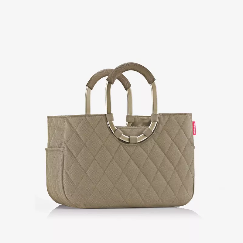 Panier de courses Reisenthel loopshopper M Frame Rhombus olive (OS5047)