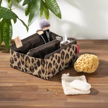 Reisenthel Necessaire Fold Case trousse de toilette beige/noir (MN6048)