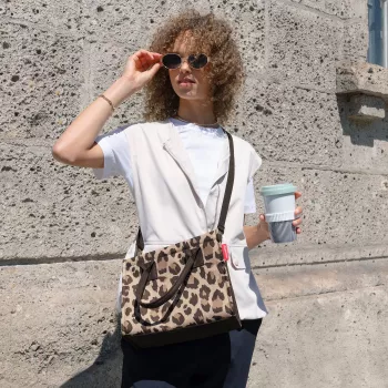 Reisenthel dailyshopper XS Leo Macchiato sac de courses