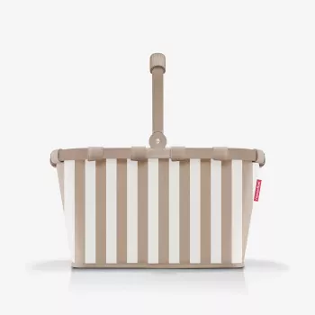 Panier de courses Reisenthel Carrybag Summerstripes Coffee 22L
