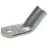 Klauke 49R1245 cosse tubulaire 120 mm² cuivre étamé coudée à 45° trou de boulon M12