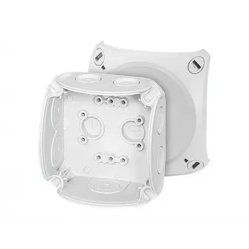 Hensel DK 0200 G boîte de dérivation jusqu'à 2,5 mm² sans bornes, gris RAL 7035