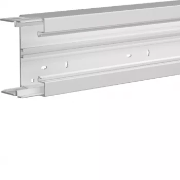 Goulotte de plinthe Hager BRH6513019016 partie inférieure 65x130mm blanc trafic