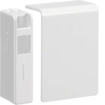 Embout de goulotte de câbles HAGER SL2005569016 SL 20x55mm blanc trafic