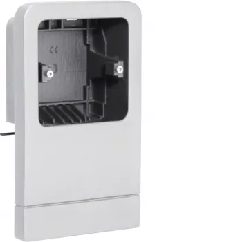 Support d'appareillage universel Hager SL 20x80 blanc pur SL200809119016