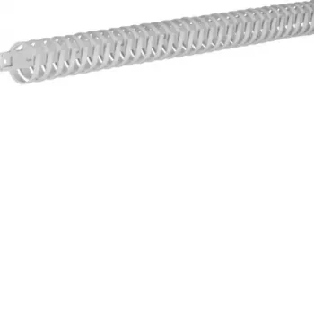 Conduit de câblage flexible Hager L2232 gris clair 30mm x 4,5mm x 500mm autocollant sans halogène