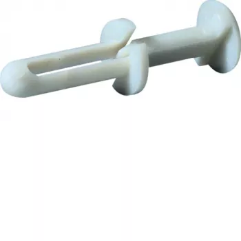 Hager L5085 Charnière en polyoxyméthylène (POM) pour boîtiers électriques - noire