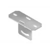 Niedax KUGV50 plaque de tête de vis verticale galvanisée à chaud 50x50x50 mm