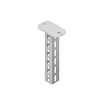 Niedax HU5050/300 Tige de suspension, profil en U, 50x50x300 mm, galvanisée à chaud DIN EN ISO 1461