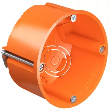Kaiser Elektro 9063-02 Boîte d'encastrement pour cloison creuse 68 x 49 mm orange