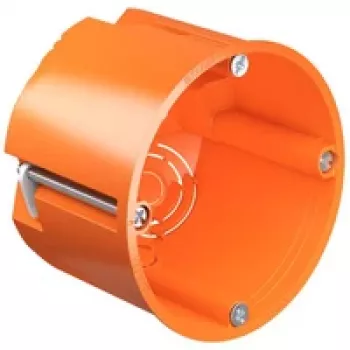 KAISER ELEKTRO 9064-02 Boîte d'encastrement, orange, IP30, VDE, 62 mm