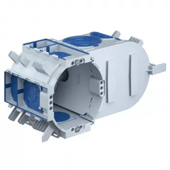 Kaiser UP Electronic-Dose 1068-26 ECONFix Boîte encastrée étanche à l'air avec nervures de serrage 68 mm